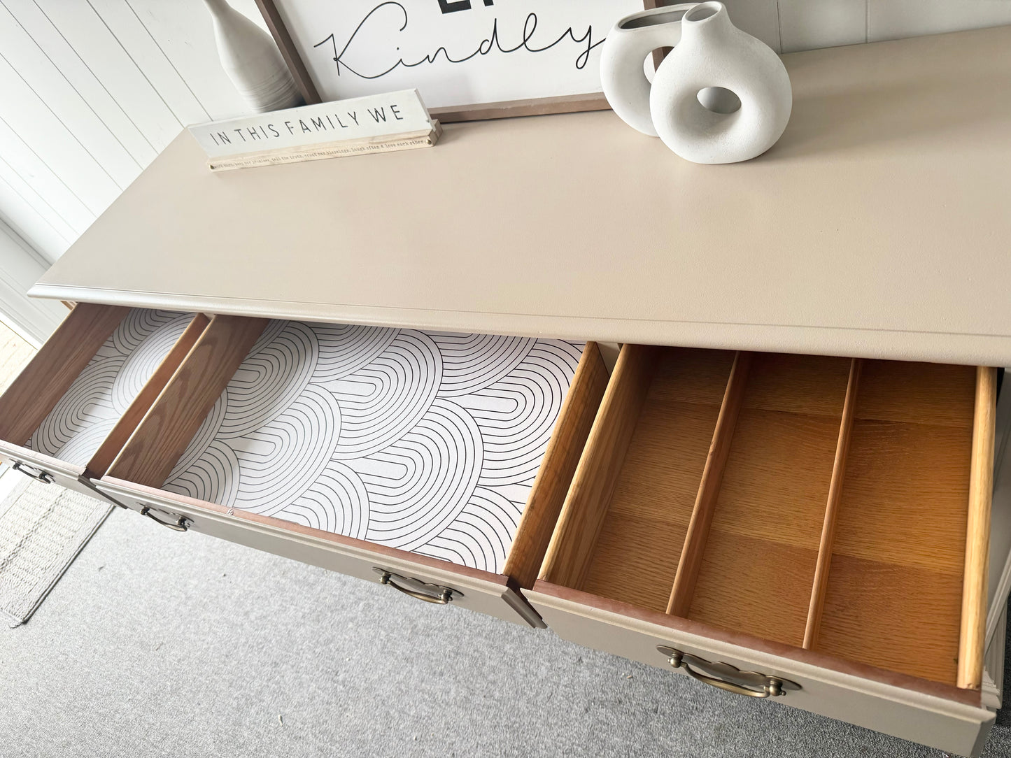 Light Taupe Sideboard