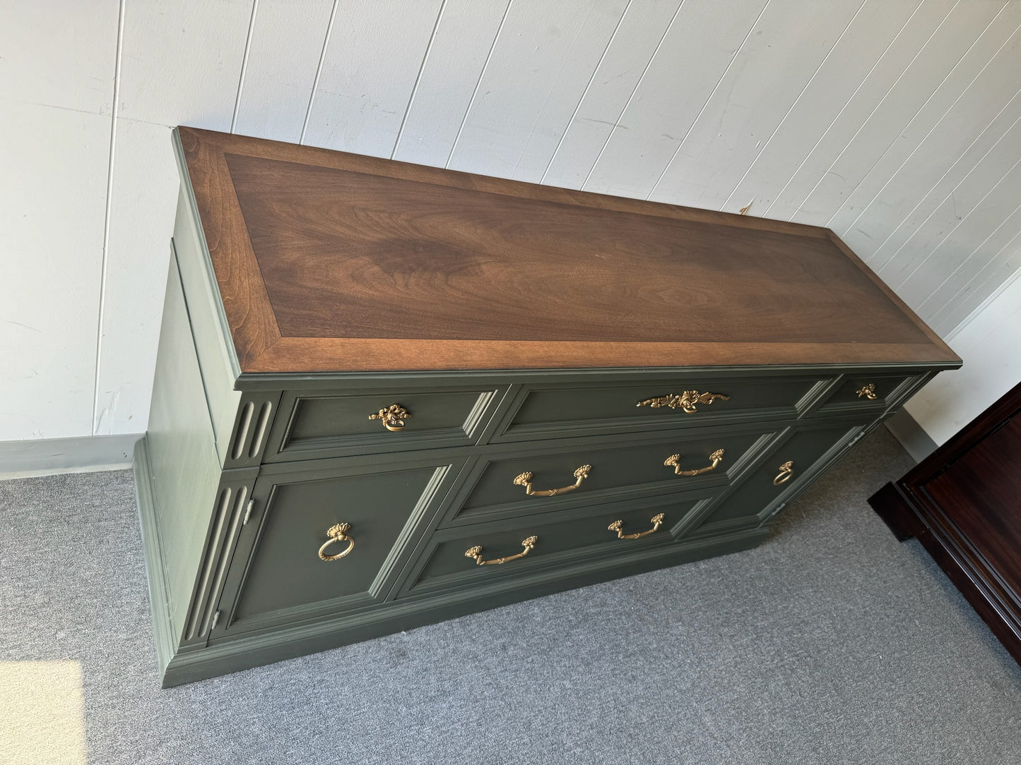 Deep Green Buffet/ Sideboard