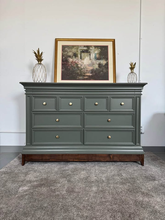Baby Cache 6- Drawer in Sage Green