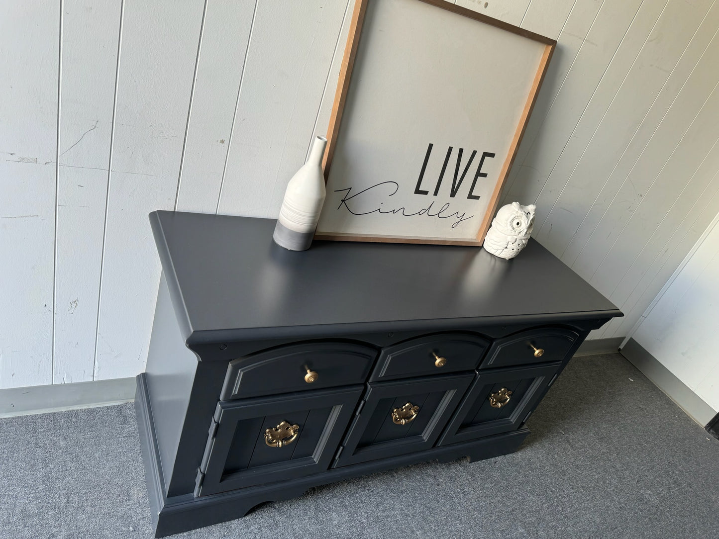 Small Black Buffet/Sideboard