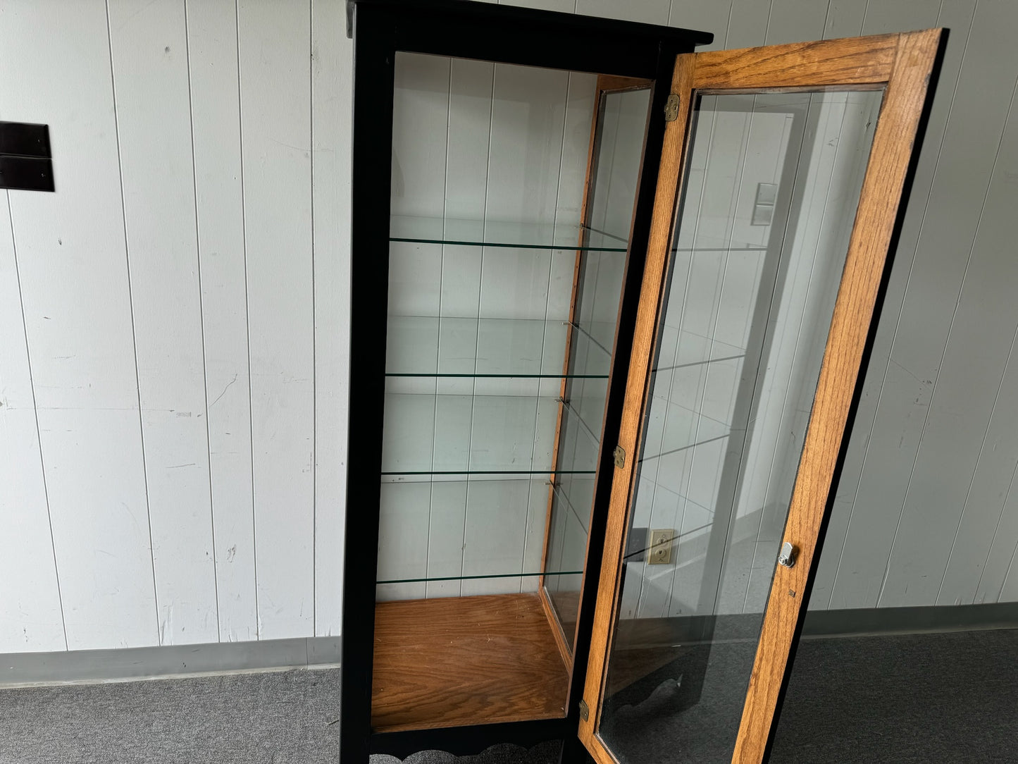 Black Curio Cabinet