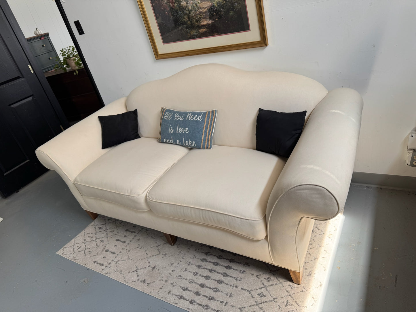 Cream Sofa