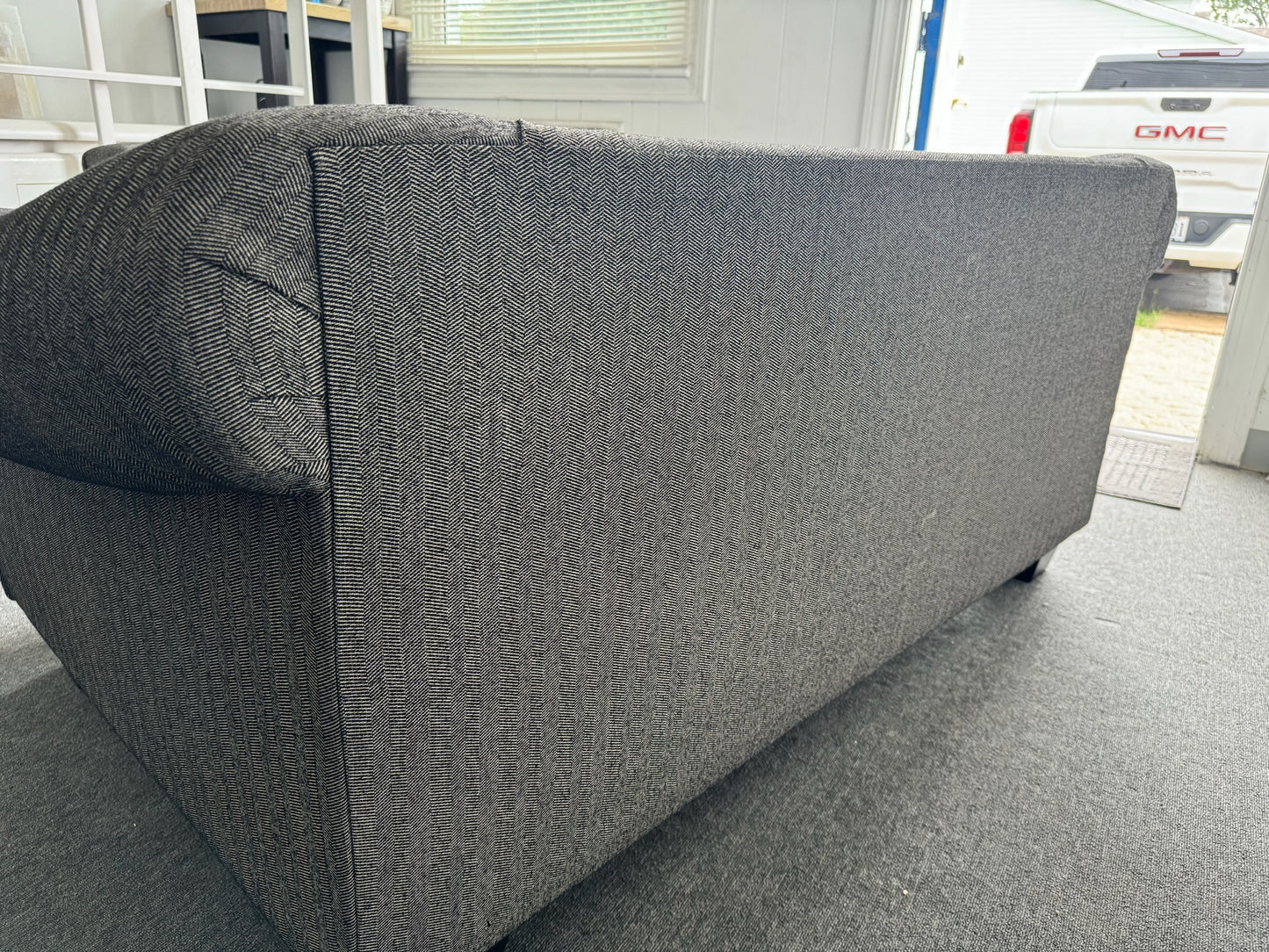 Grey Loveseat