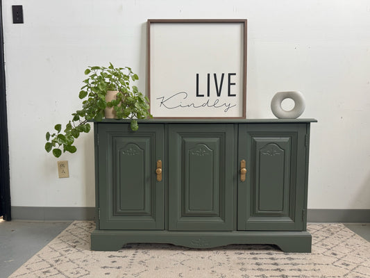 Sage Green Sideboard/ Buffet