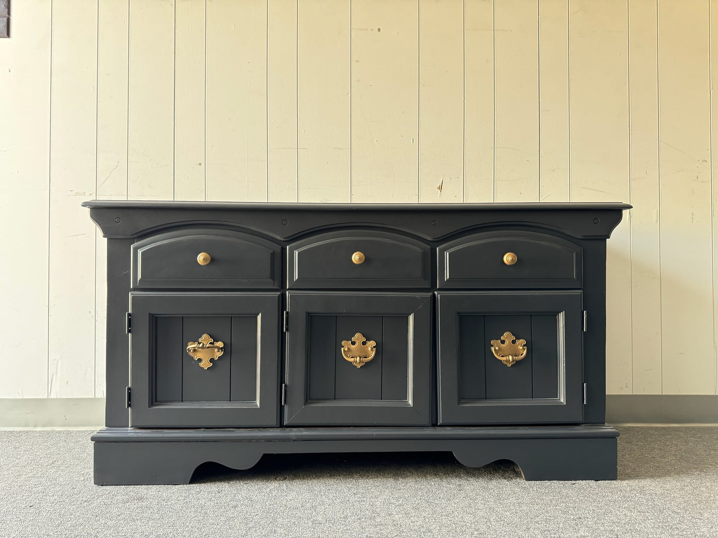 Small Black Buffet/Sideboard