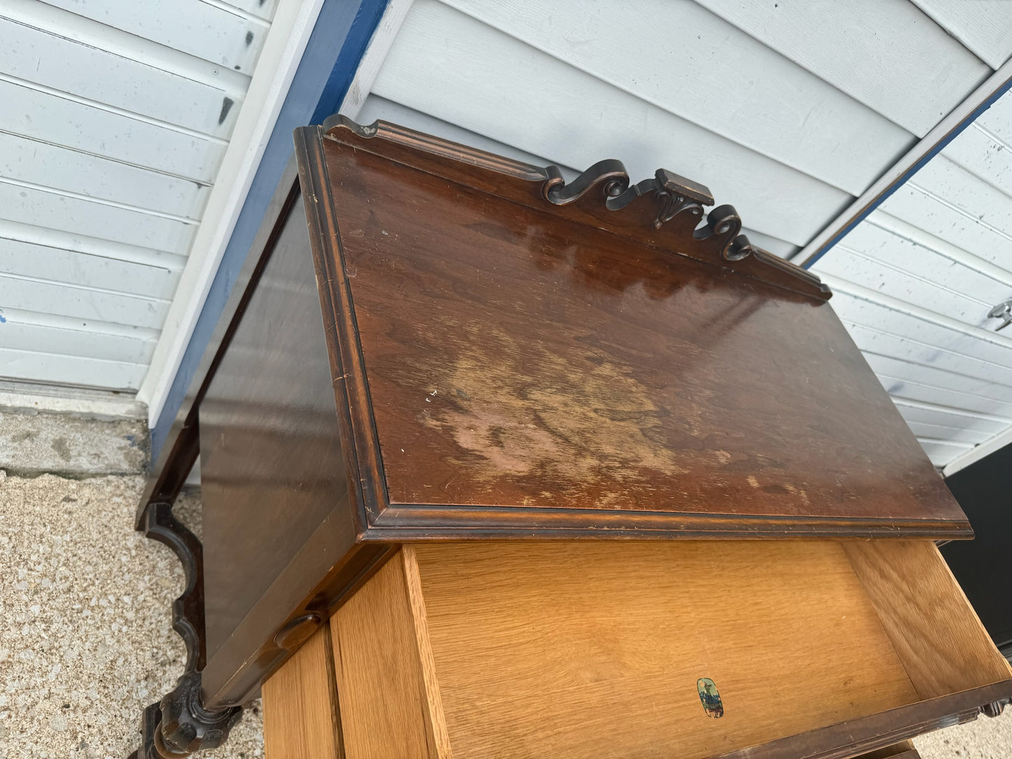 Jacobean style small buffet