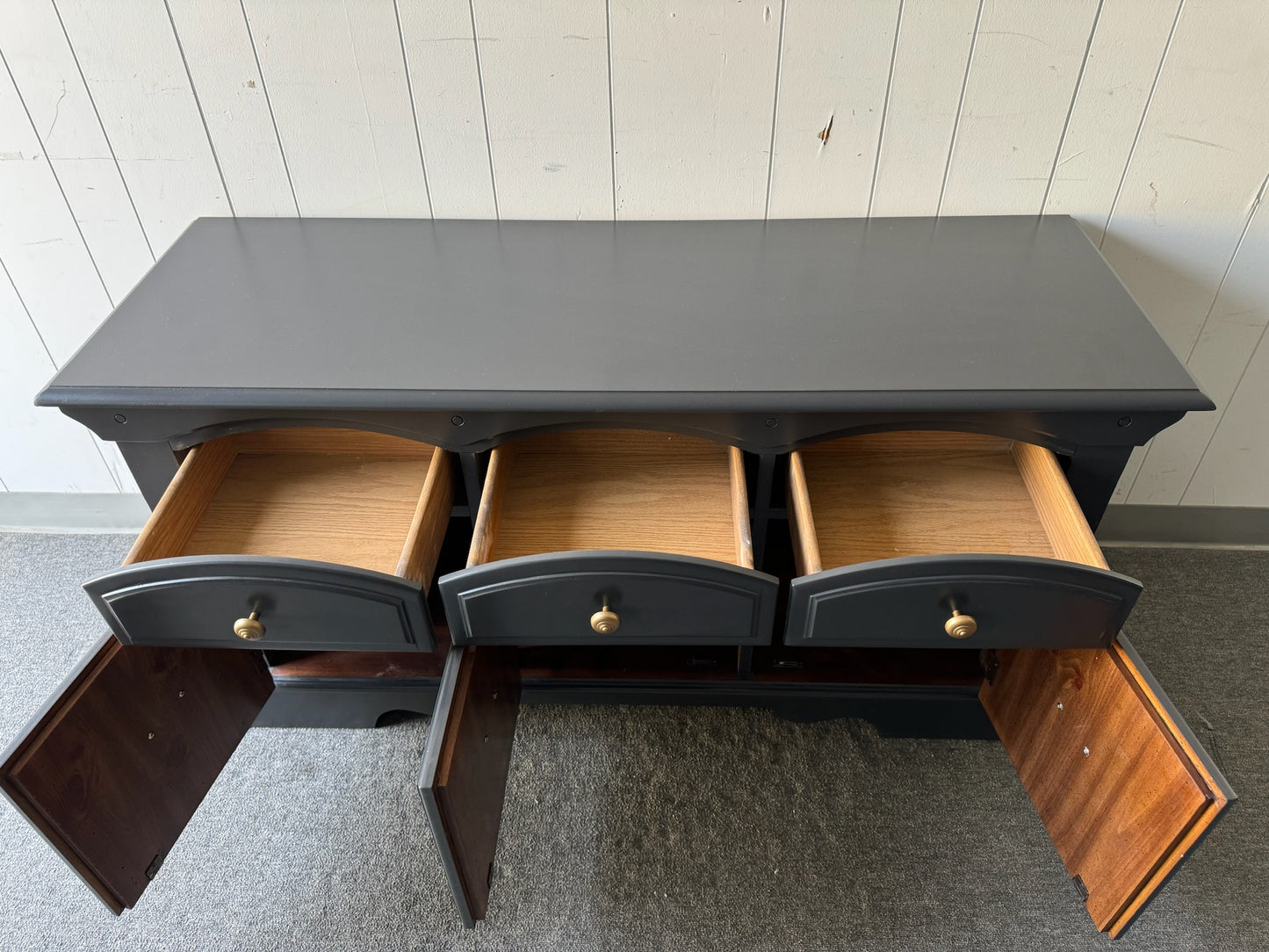 Small Black Buffet/Sideboard