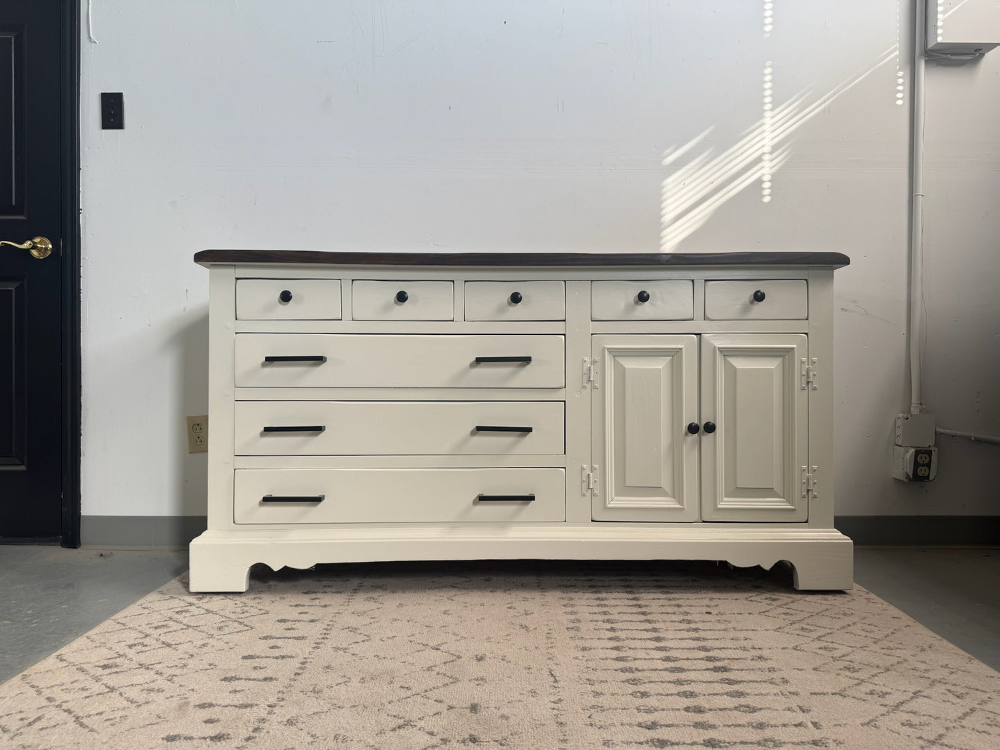 Modern White Dresser (Delivery Available)