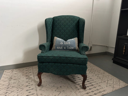 Classic Wingback Accent Chair