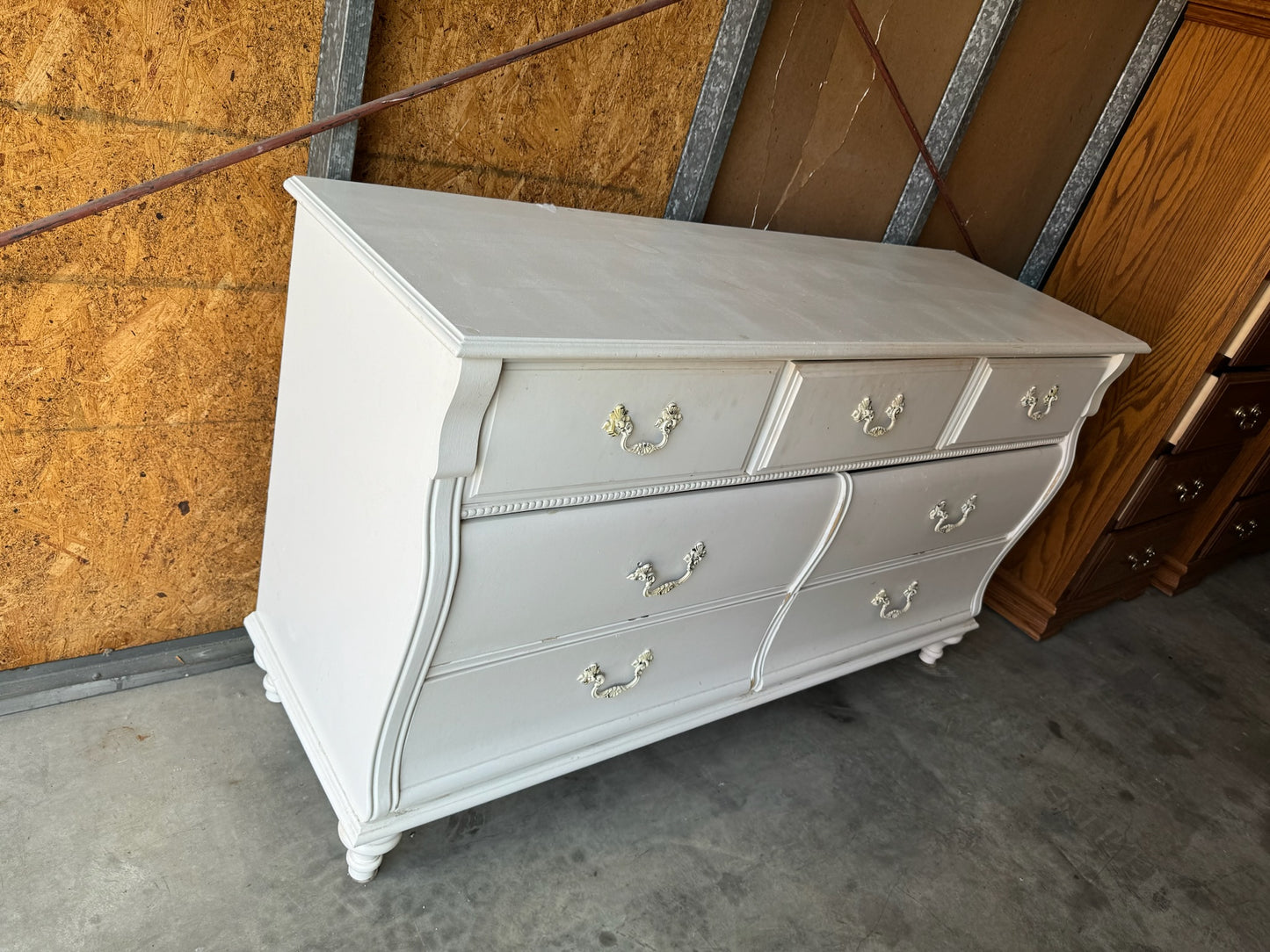 White dresser