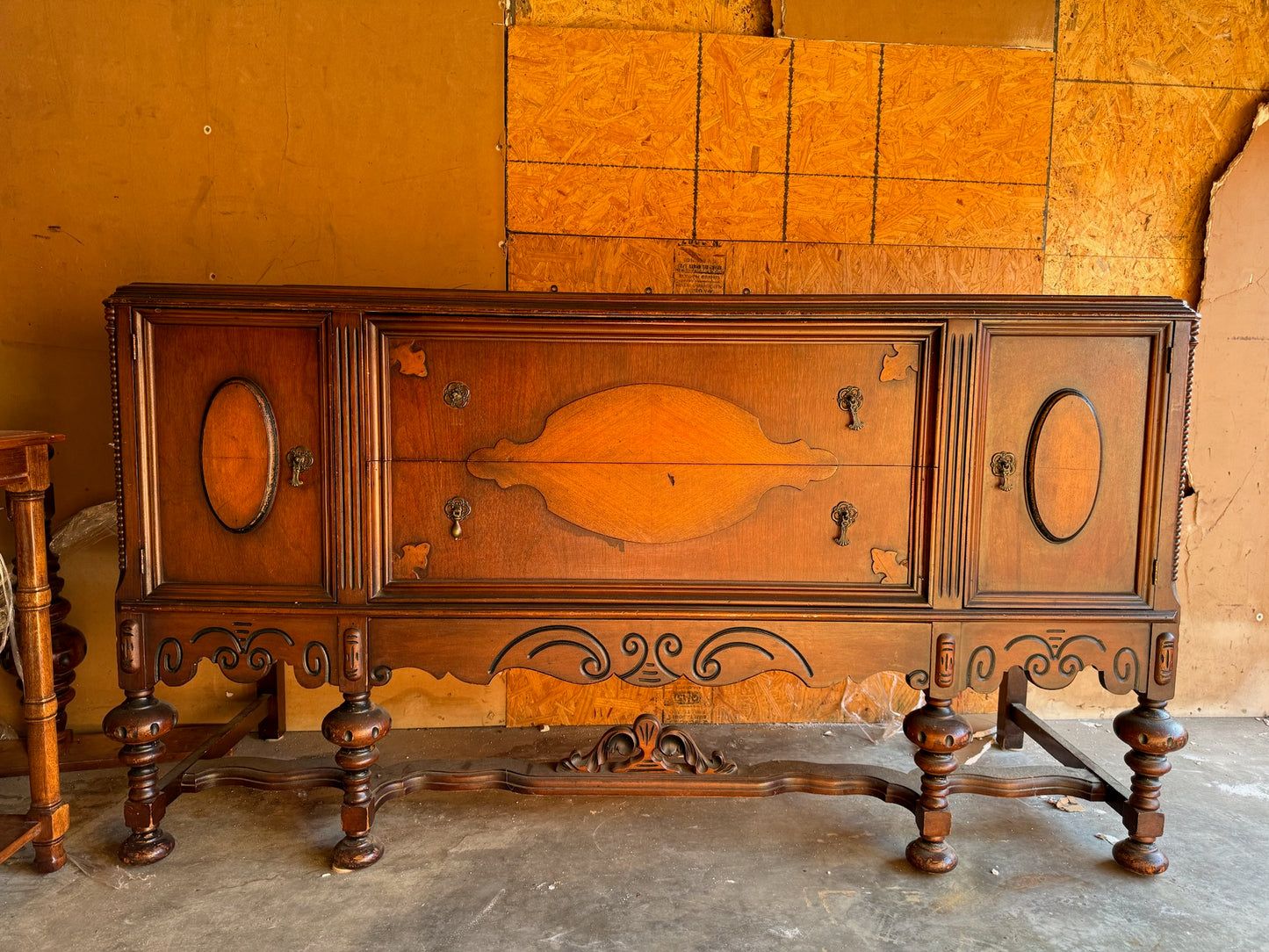 Jacobean Style Large Buffet