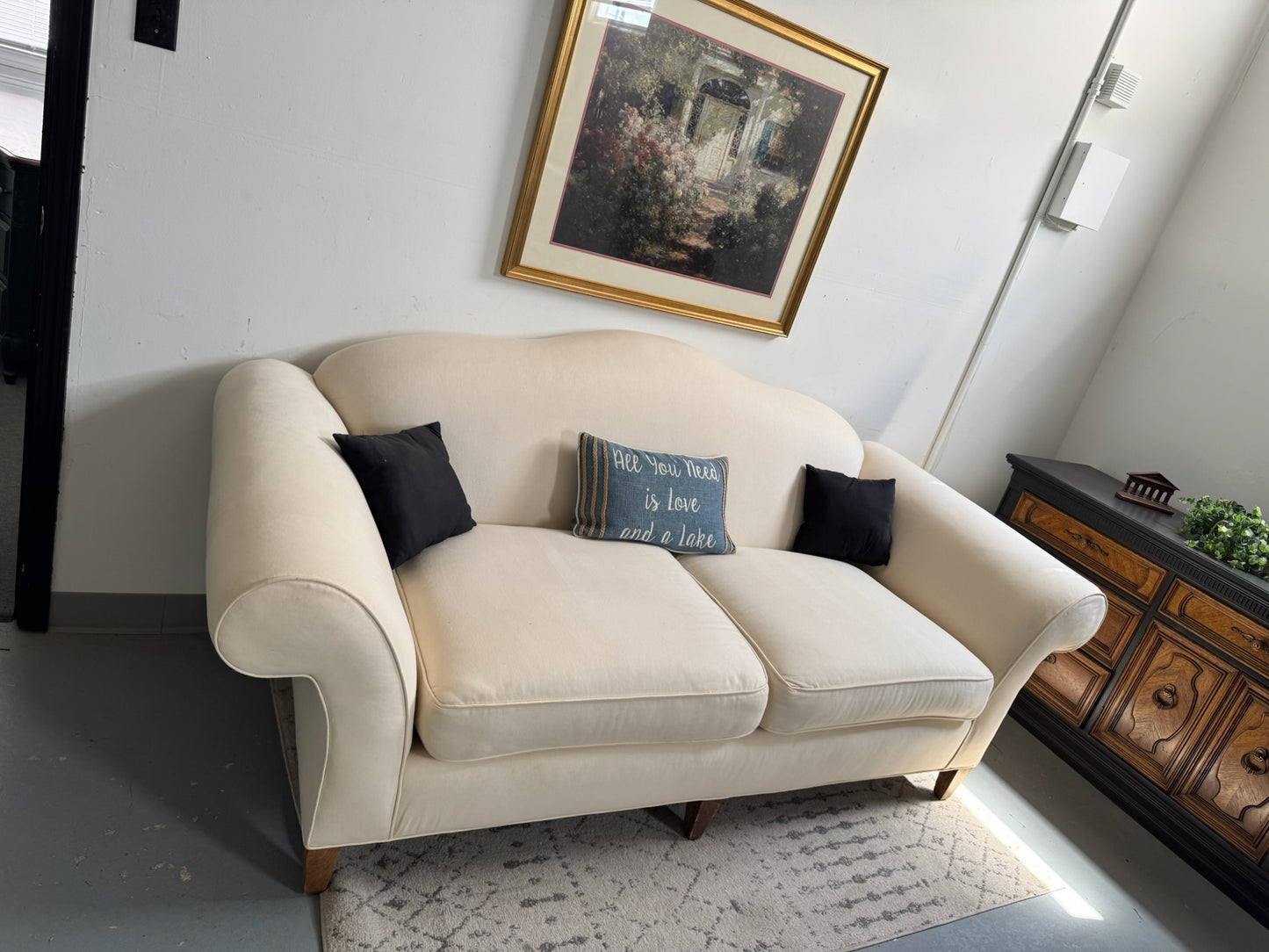Cream Sofa