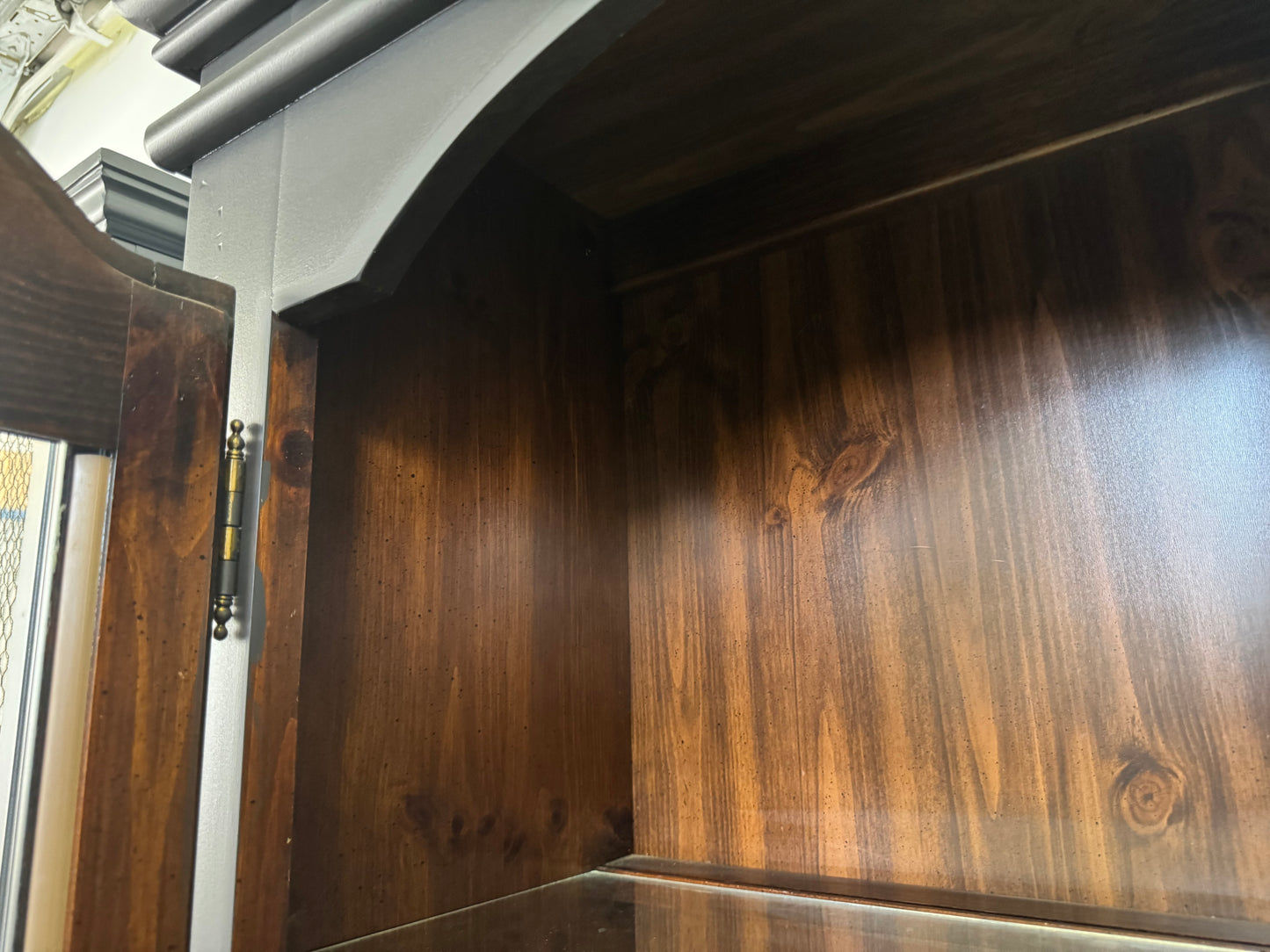 Modern Black Hutch
