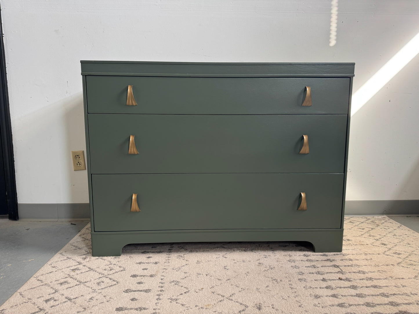 Sage Green Kroehler Dresser