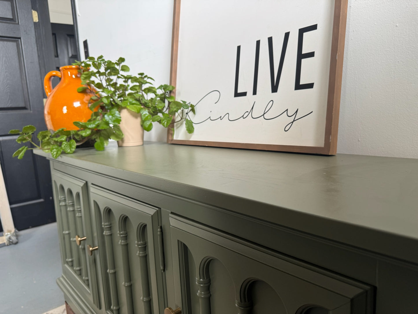 Sage Green Buffet/Sideboard