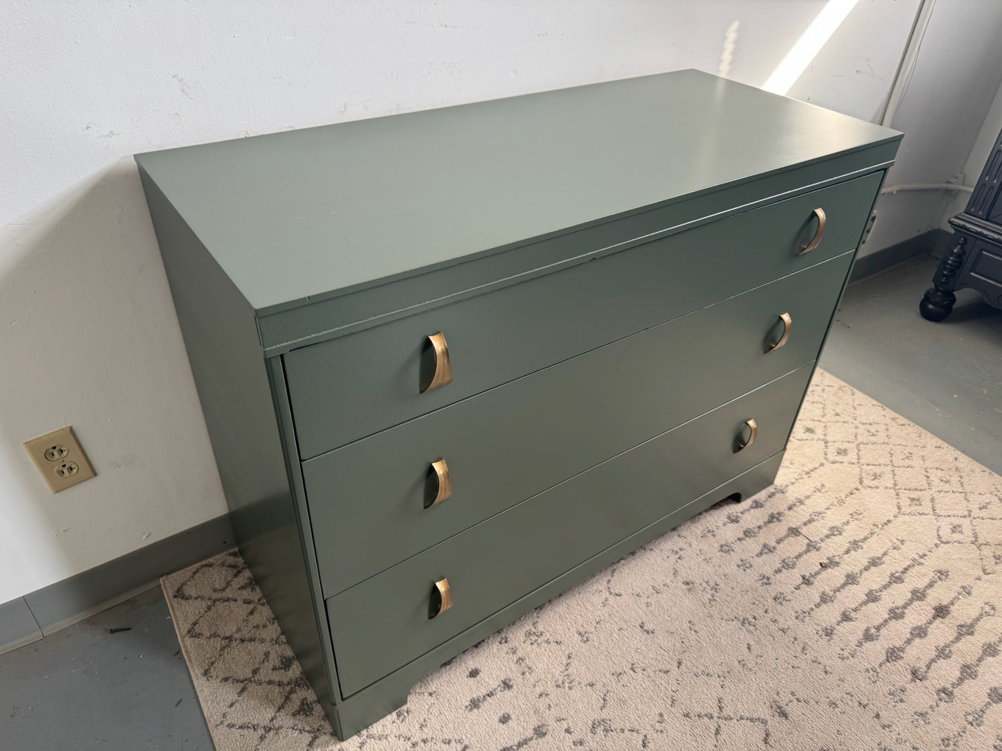 Sage Green Kroehler Dresser
