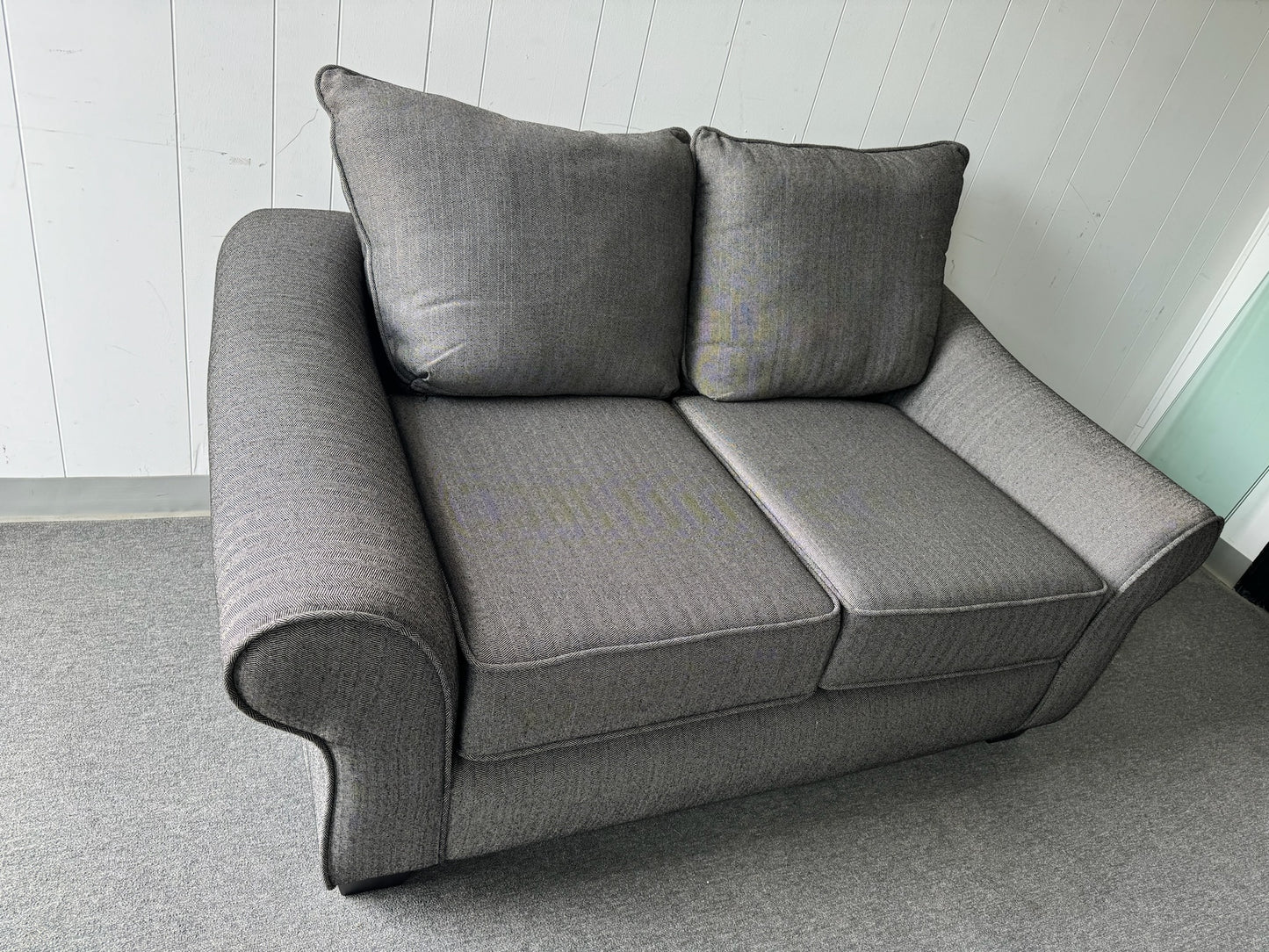 Grey Loveseat