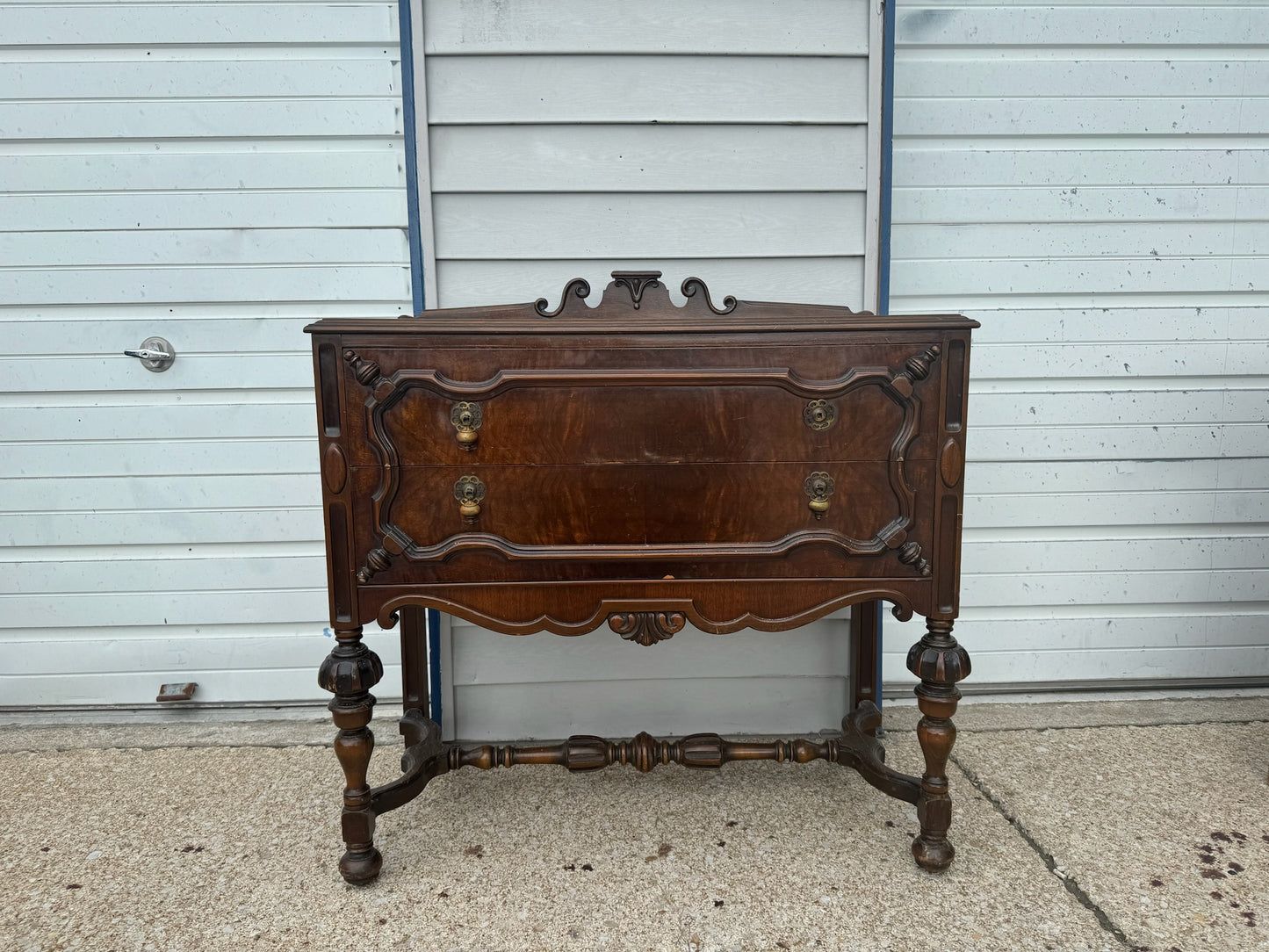 Jacobean style small buffet