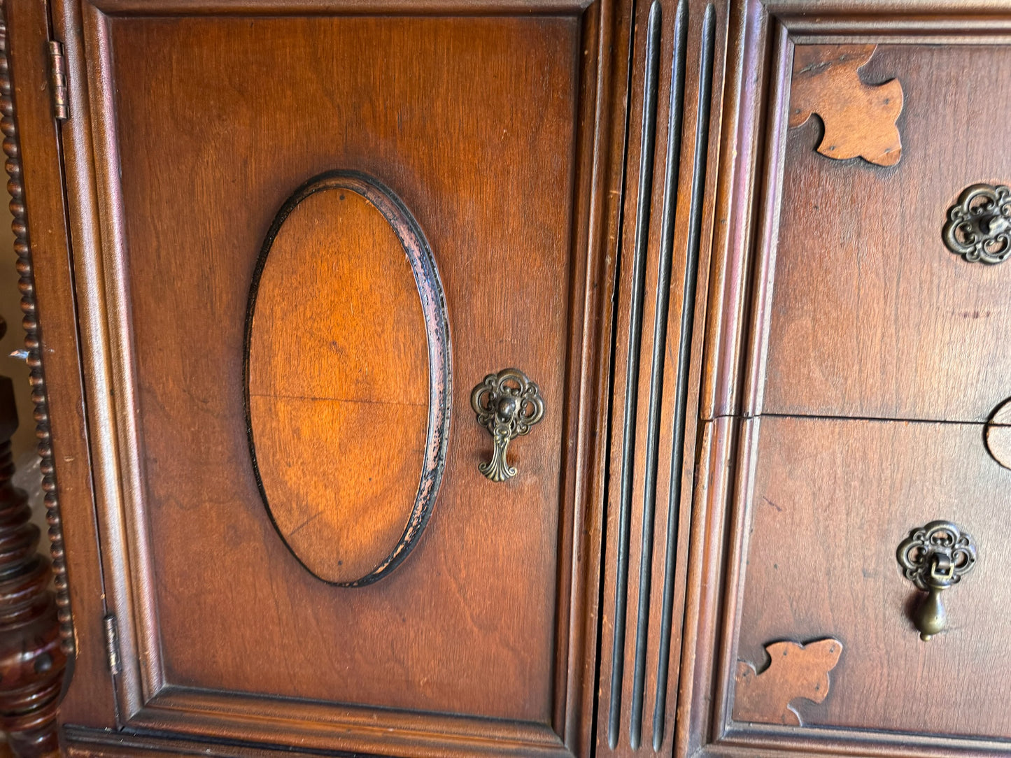 Jacobean Style Large Buffet