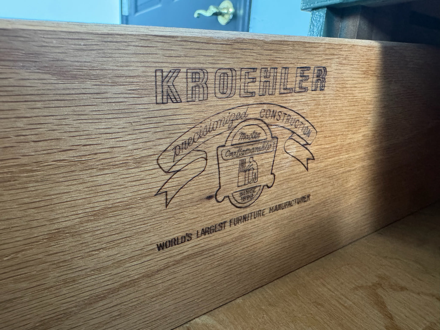 Sage Green Kroehler Dresser