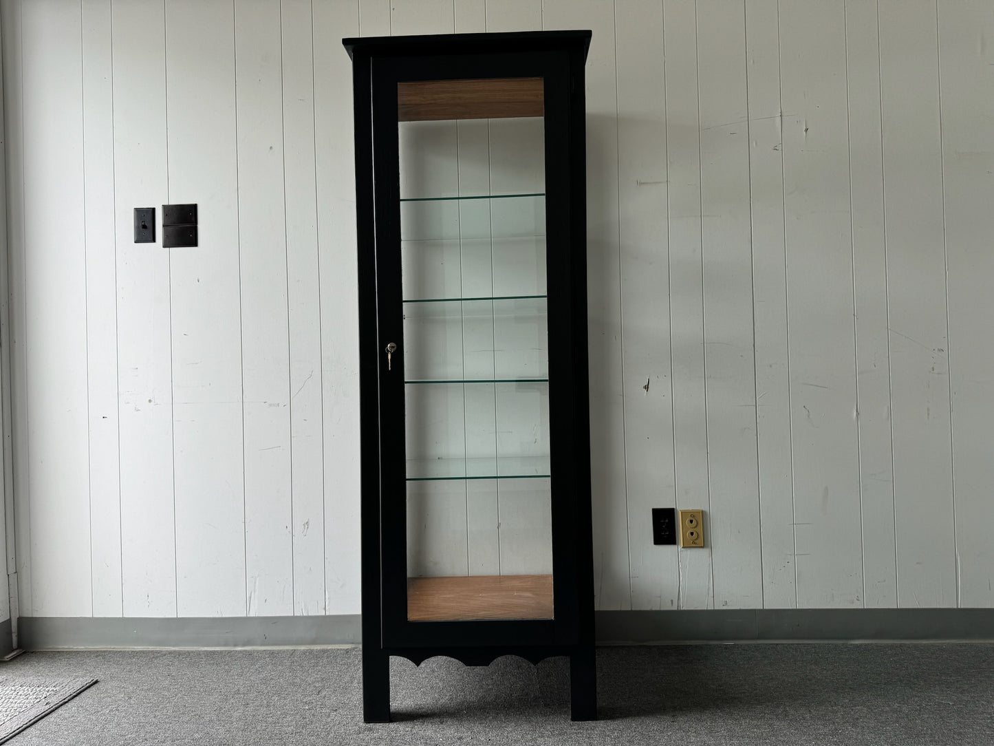 Black Curio Cabinet