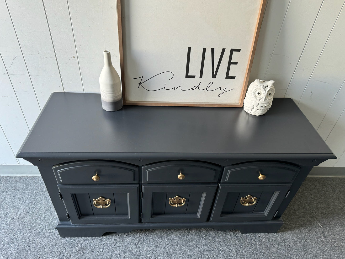 Small Black Buffet/Sideboard