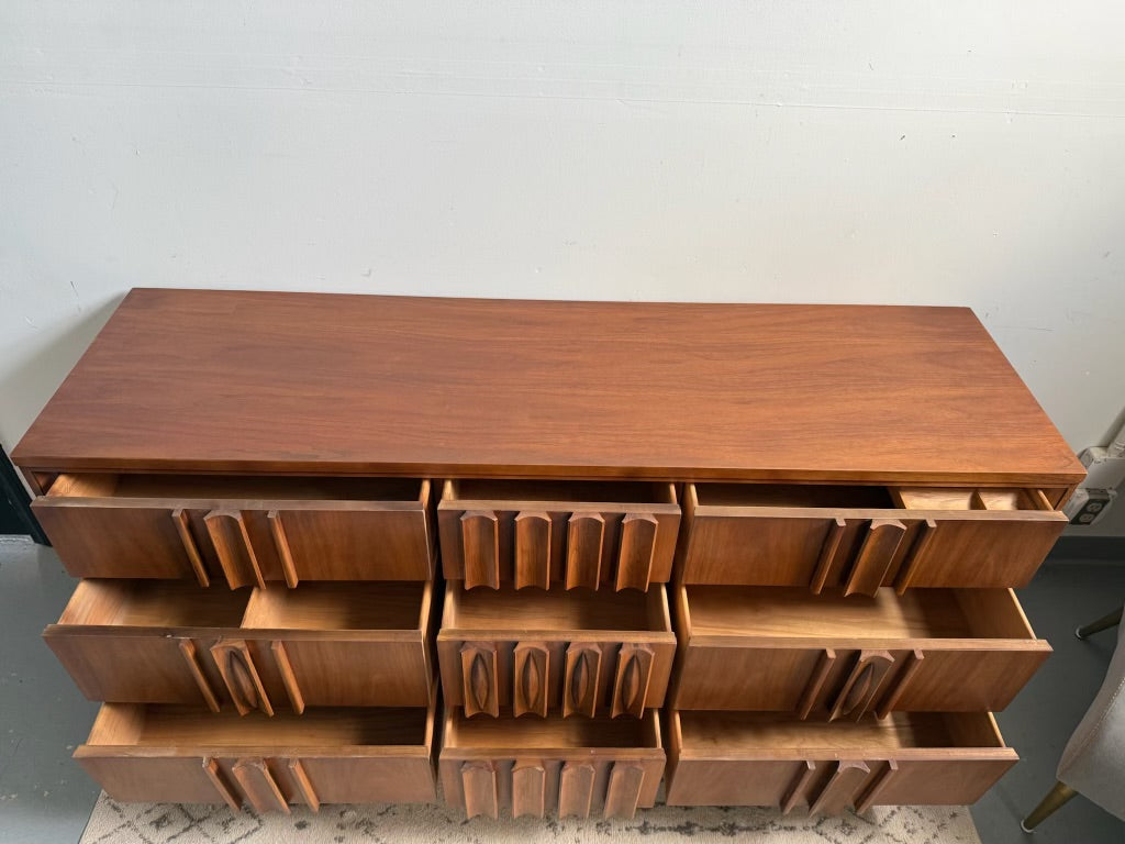 MCM Walnut and Rosewood Thomasville Dresser