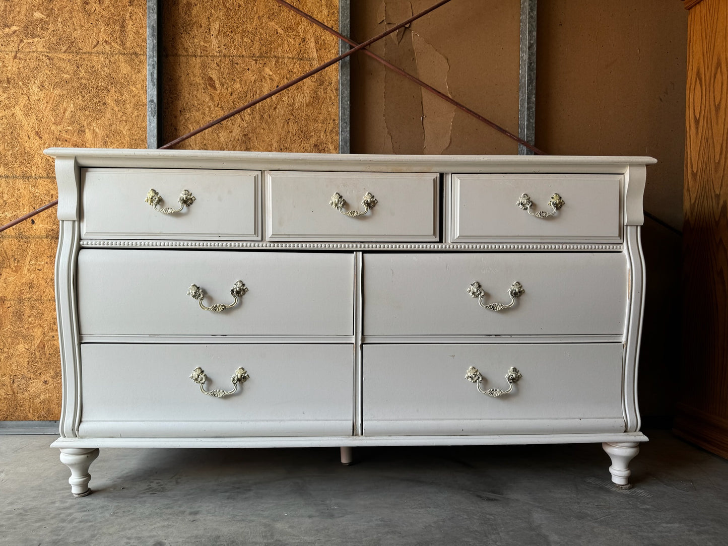 White dresser