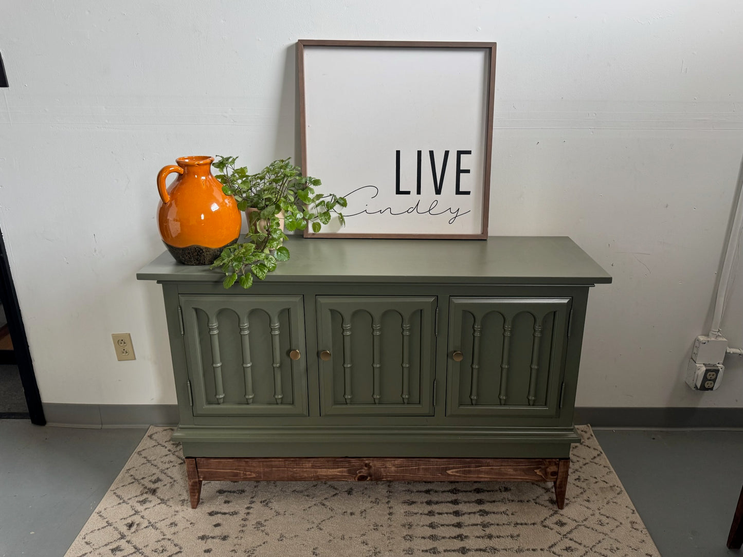 Sage Green Buffet/Sideboard