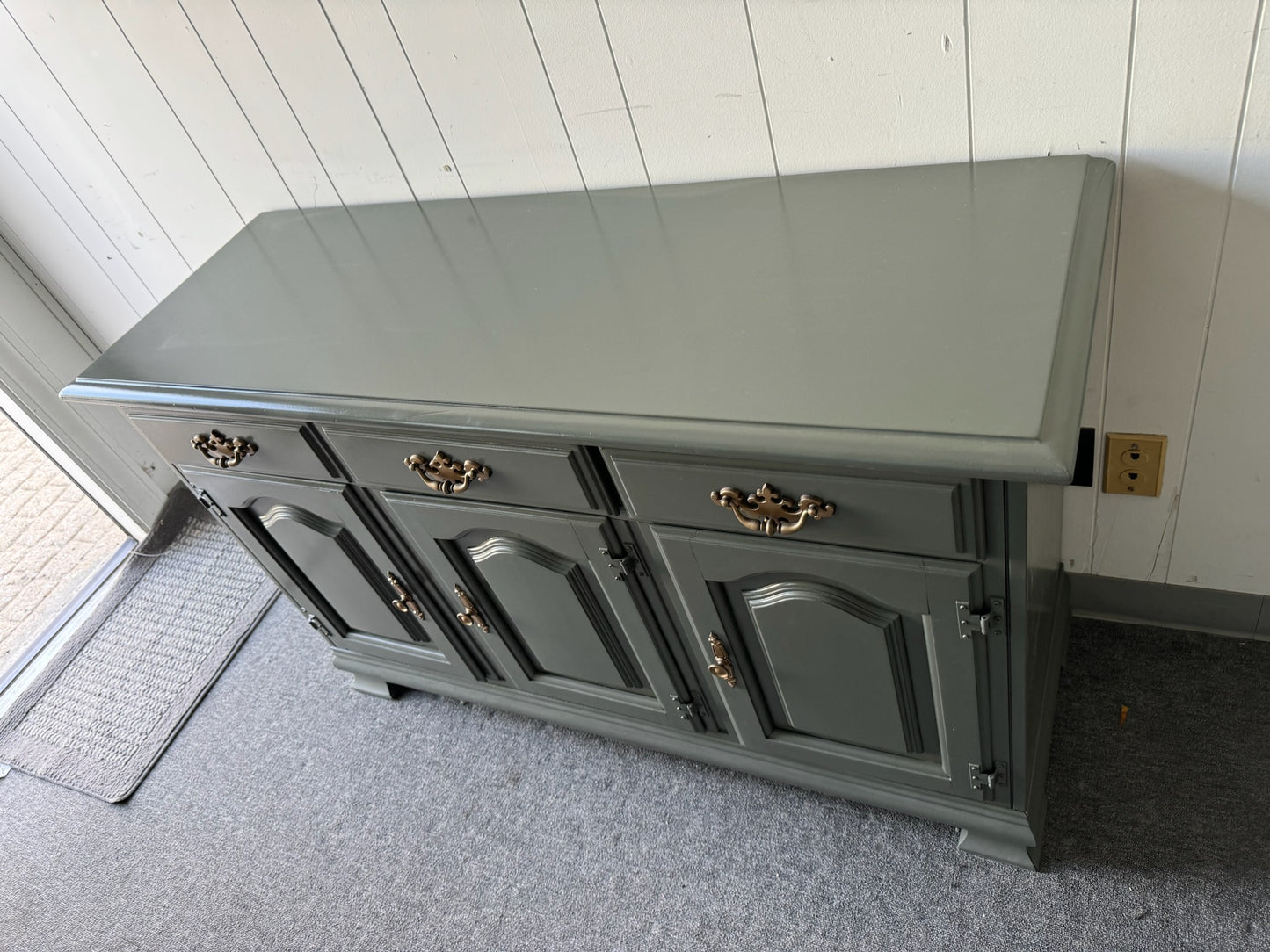 Sage Green Buffet/ Sideboard