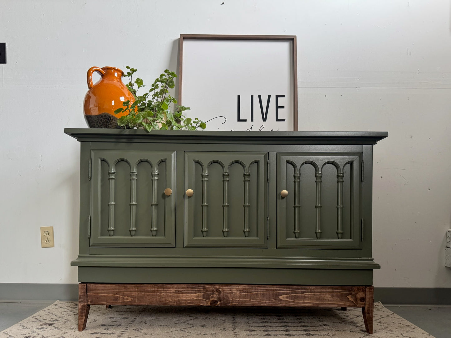 Sage Green Buffet/Sideboard