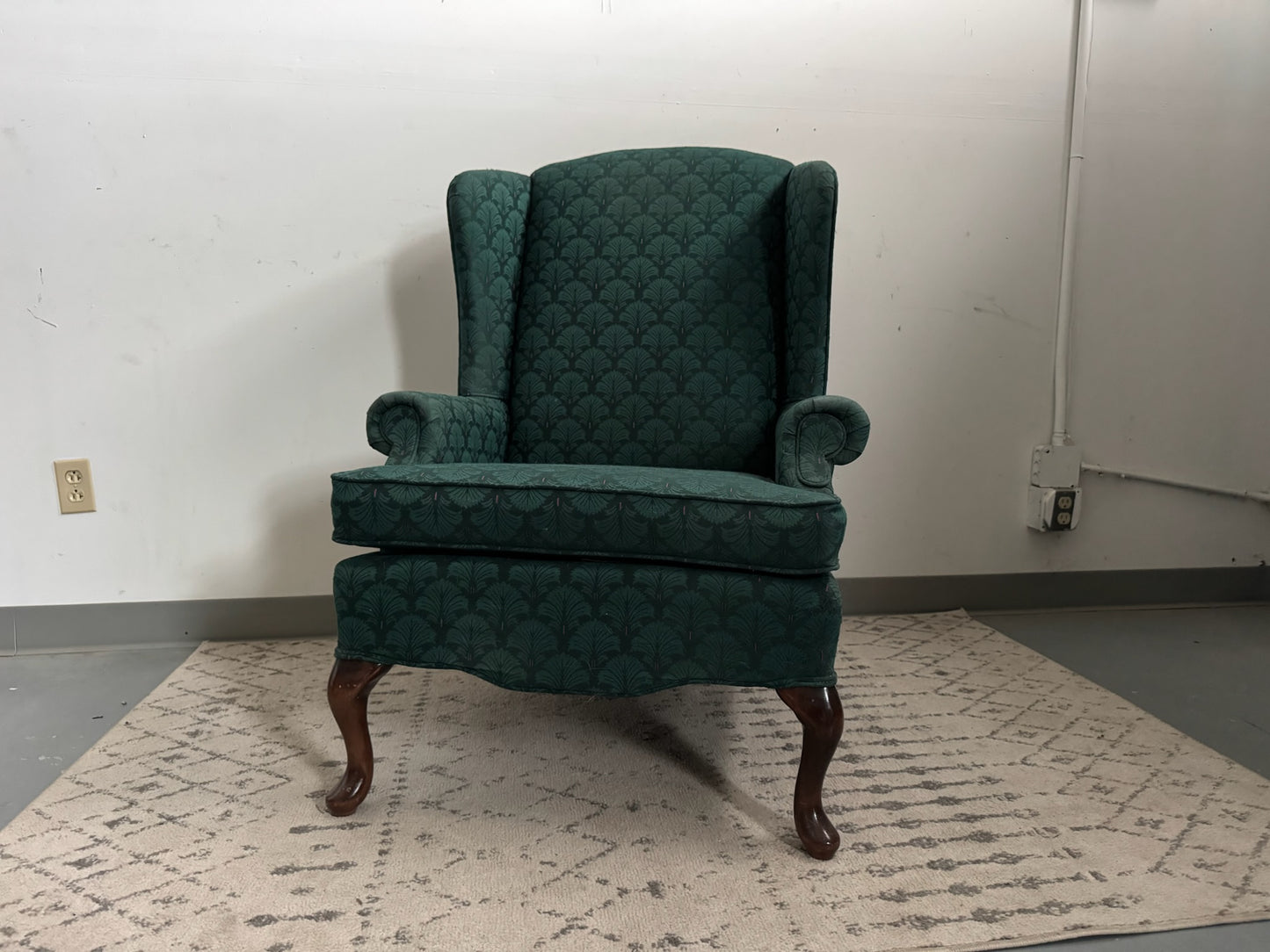 Classic Wingback Accent Chair