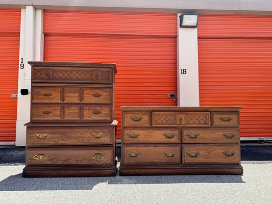 Dresser and Chest Set