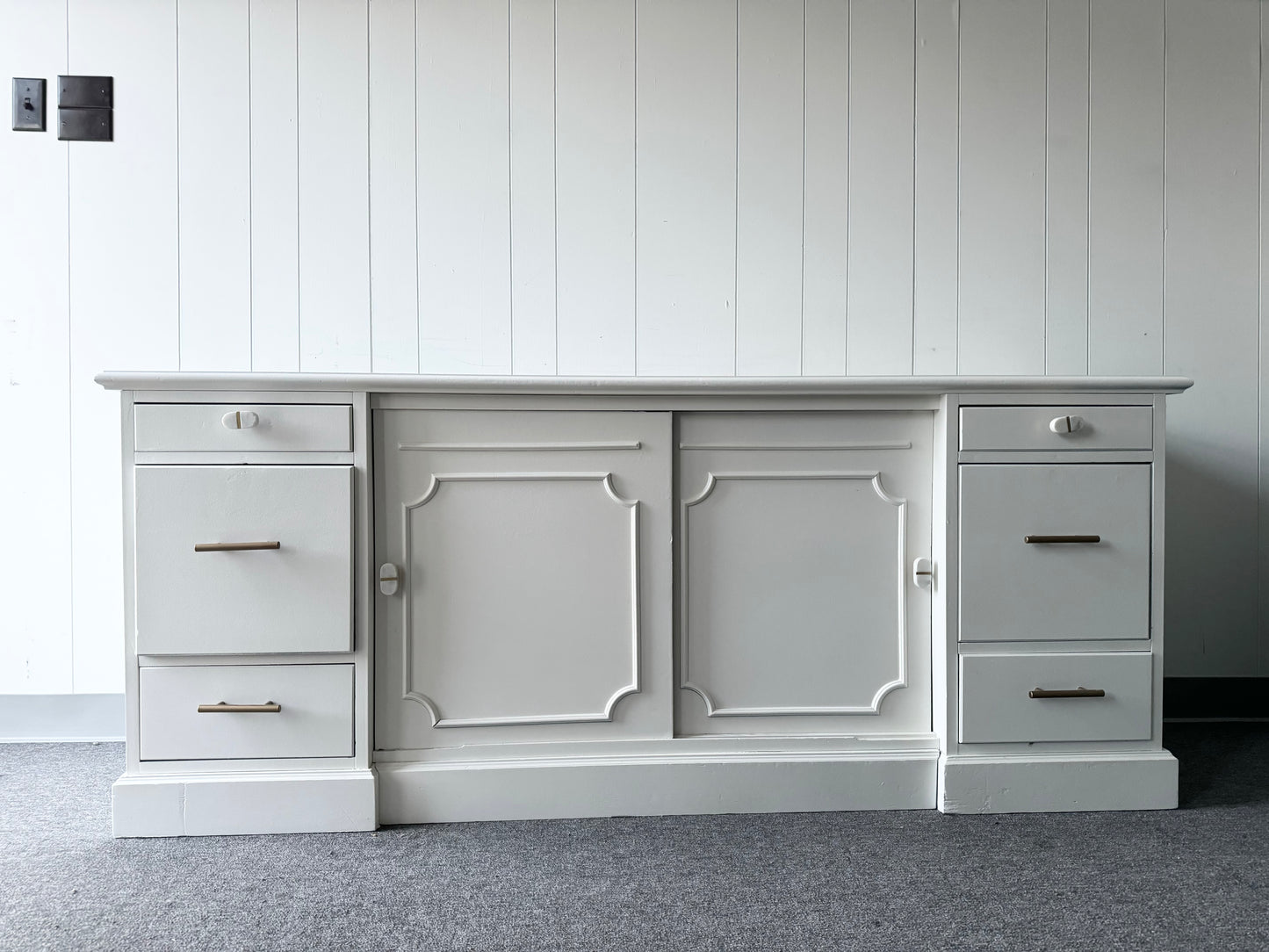 White Sideboard/ Buffet