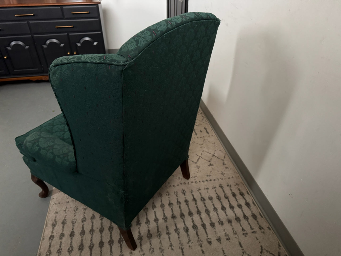 Classic Wingback Accent Chair