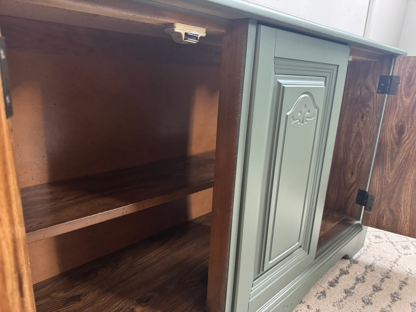 Sage Green Sideboard/ Buffet