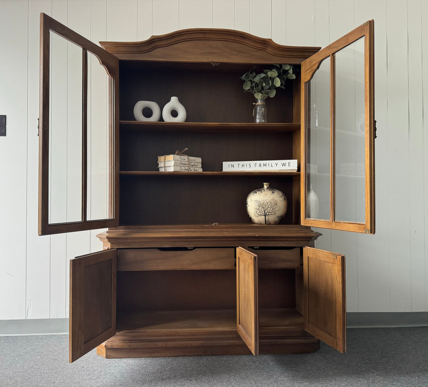 Sideboard with Hutch