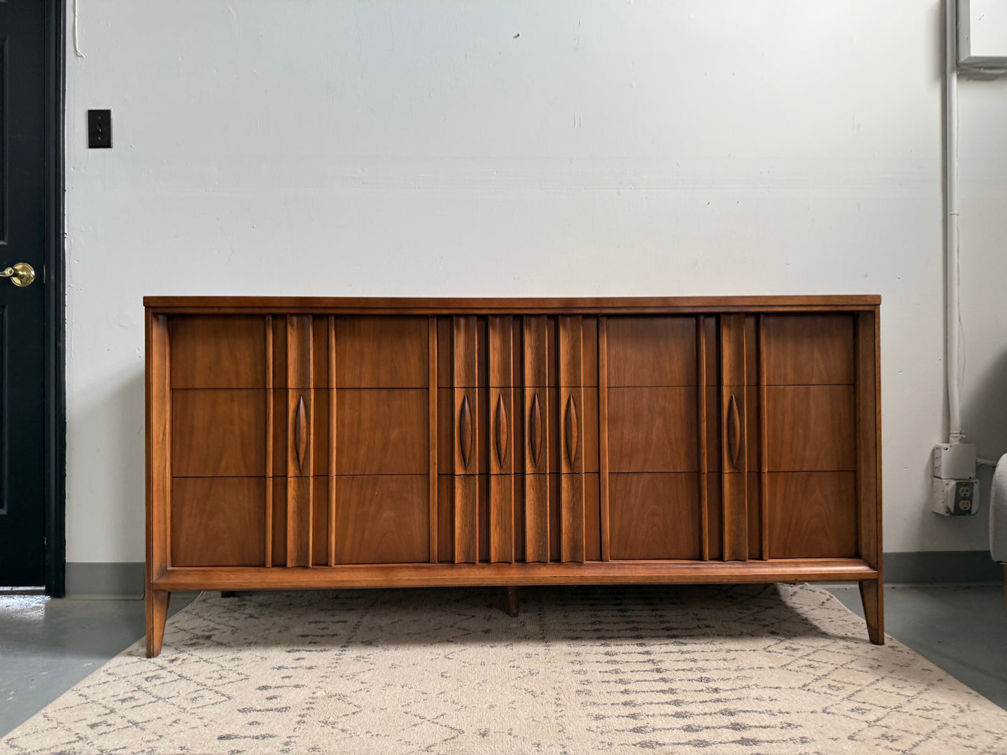 MCM Walnut and Rosewood Thomasville Dresser