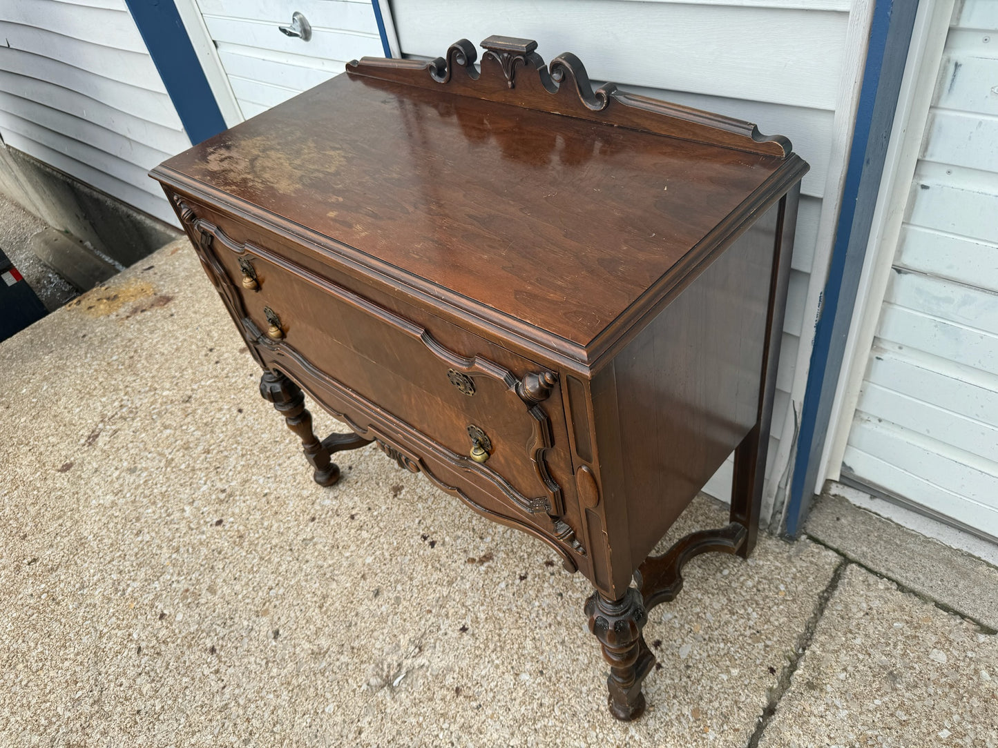 Jacobean style small buffet