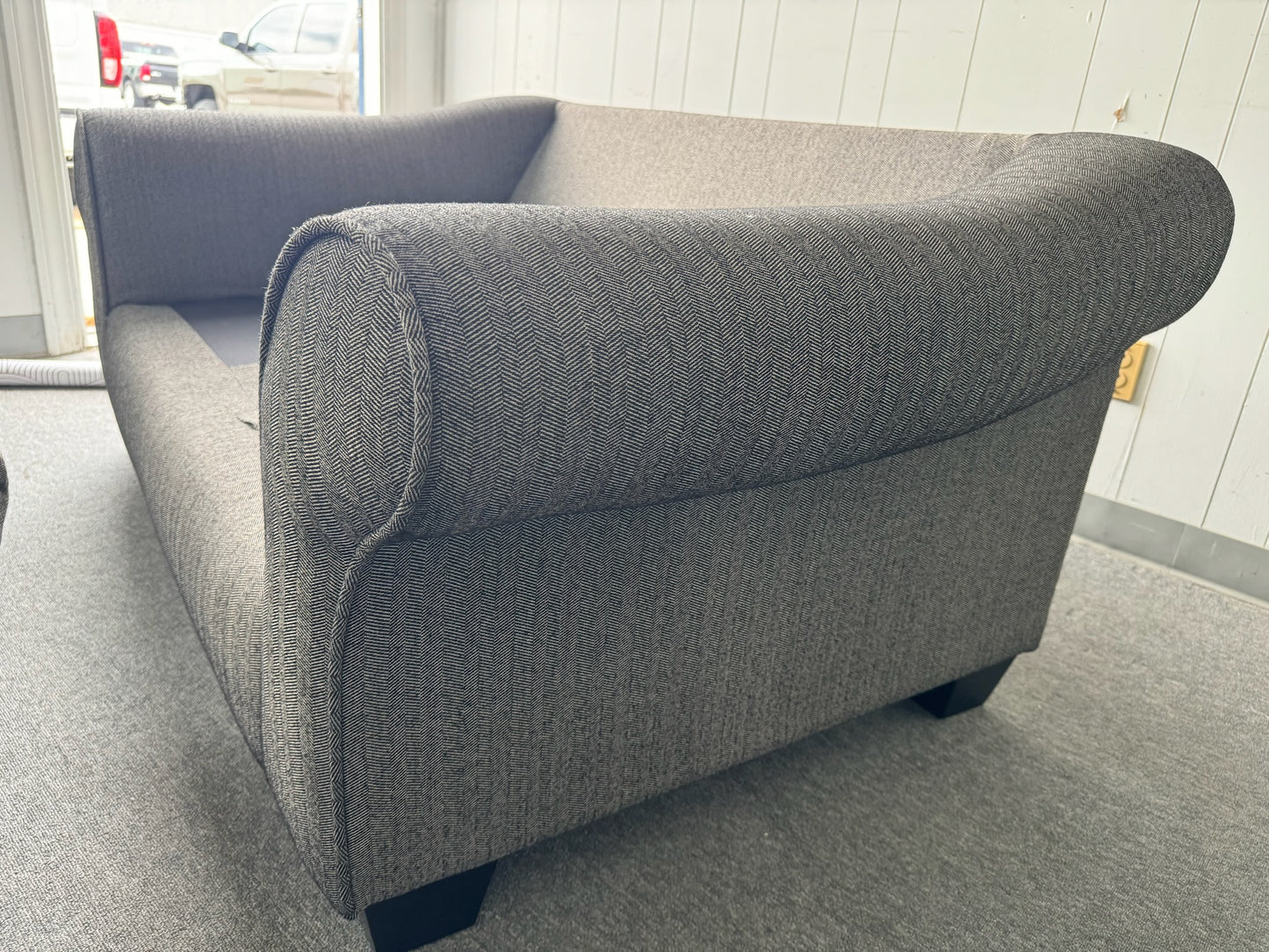 Grey Loveseat