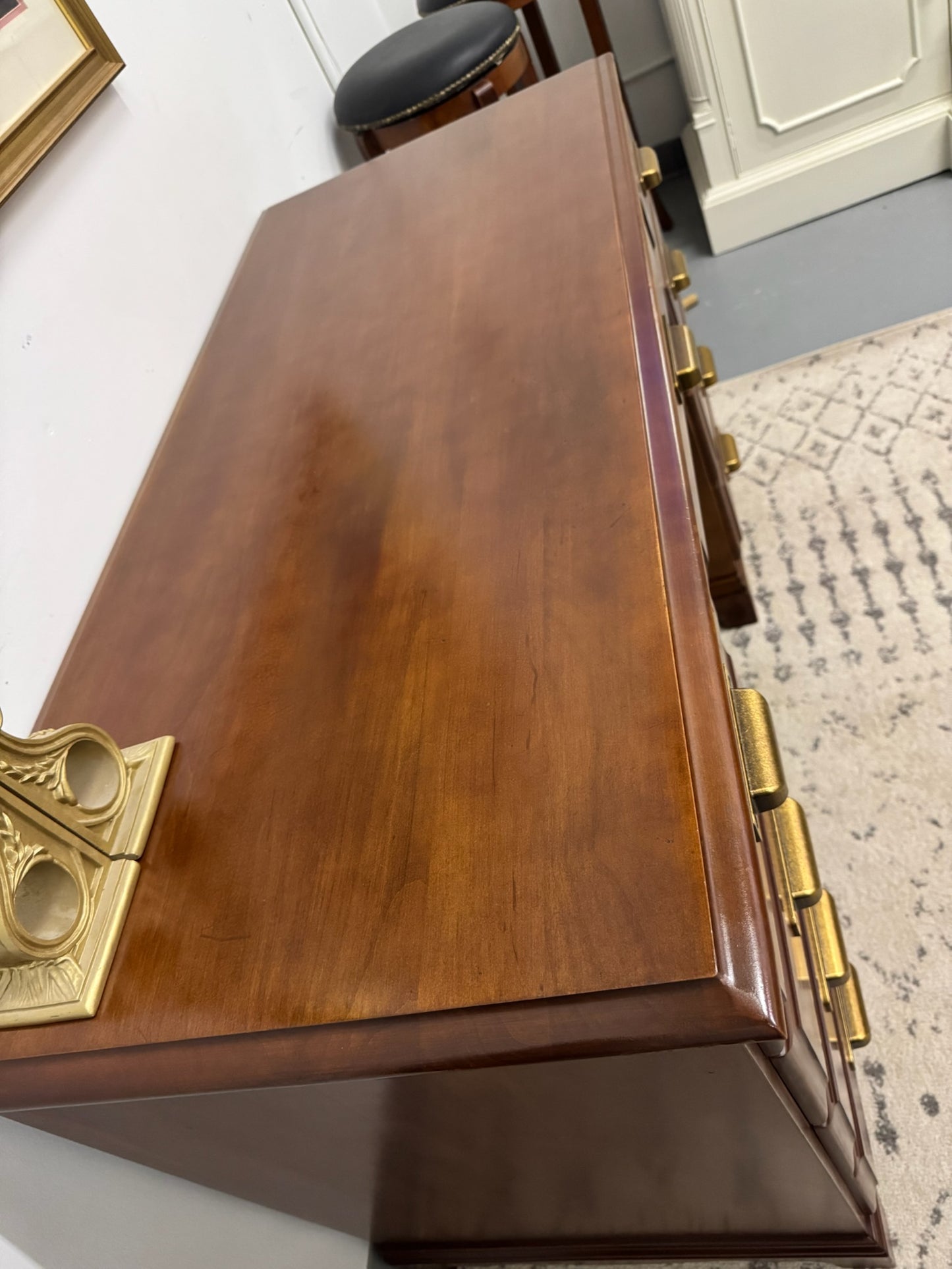 Stained Walnut Desk
