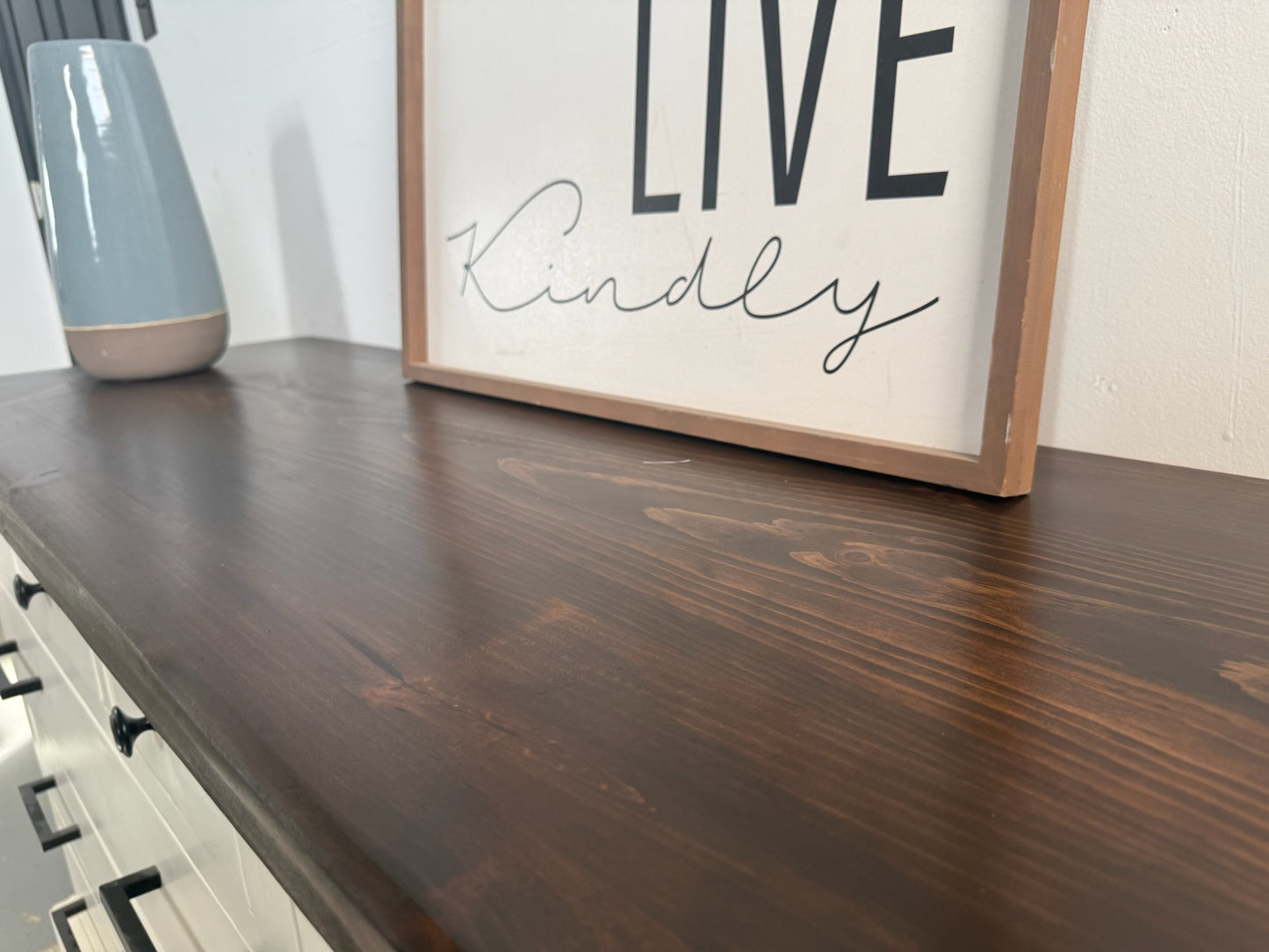 Modern White Dresser (Delivery Available)
