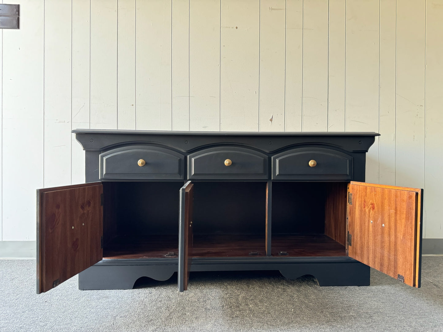 Small Black Buffet/Sideboard