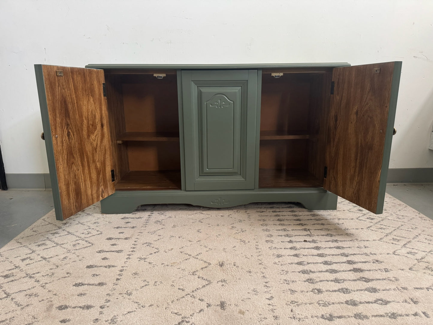 Sage Green Sideboard/ Buffet