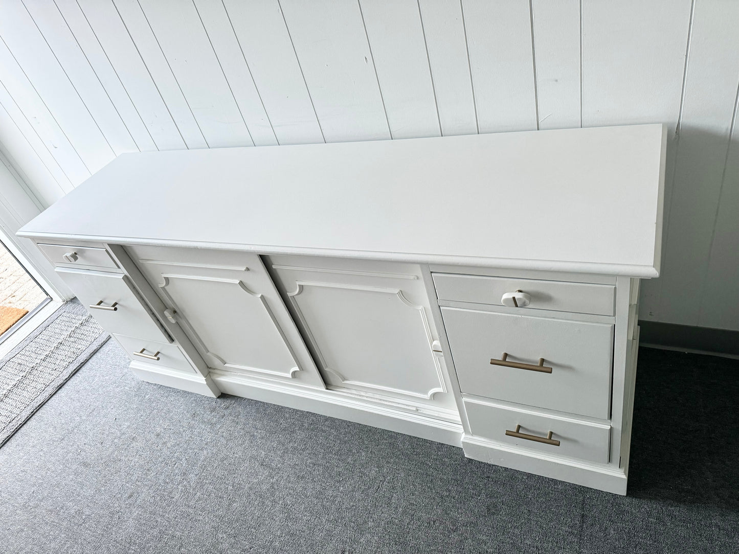 White Sideboard/ Buffet