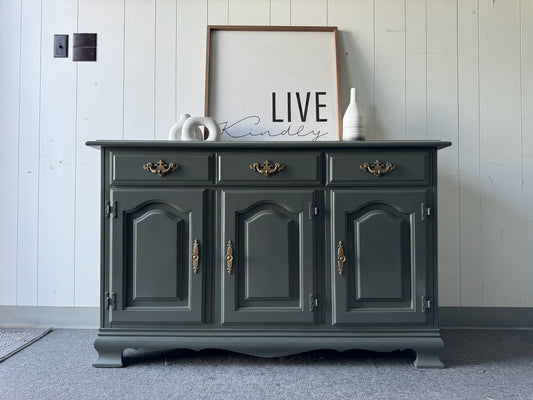 Sage Green Buffet/ Sideboard