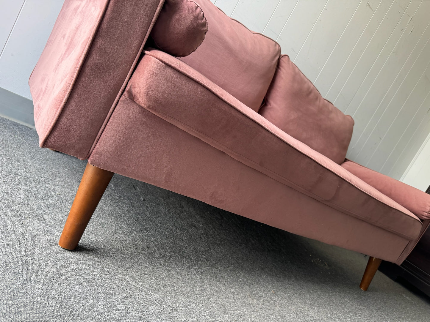 Pink Velvet Couch