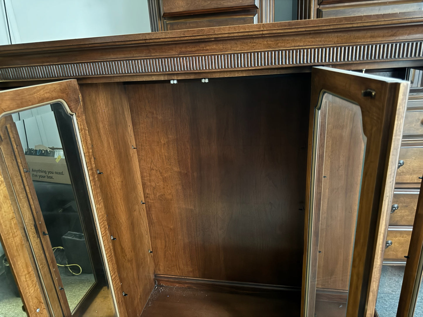 4 Door Hutch/ Cabinet