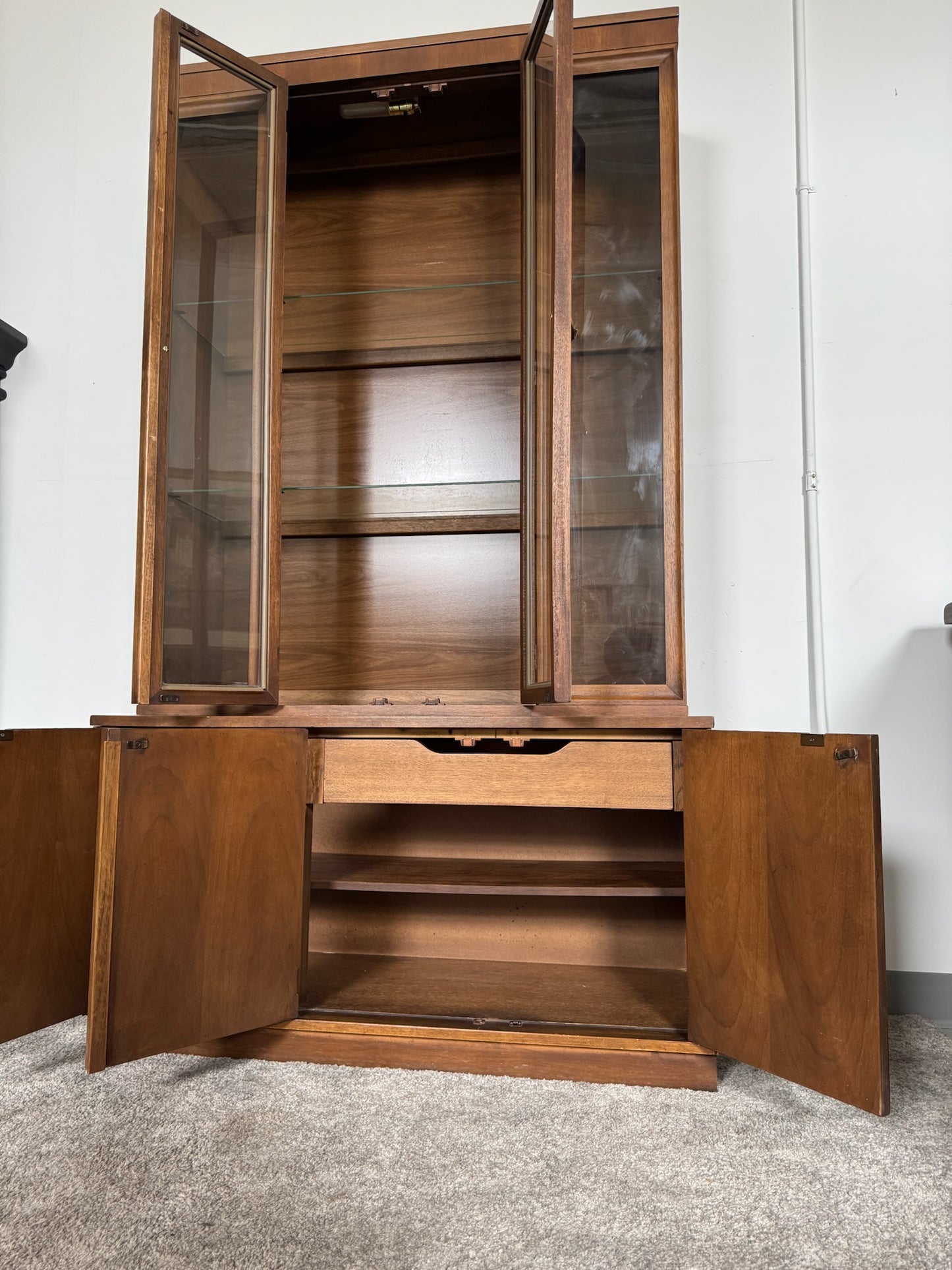 Authentic Broyhill Premier Brasilia Hutch