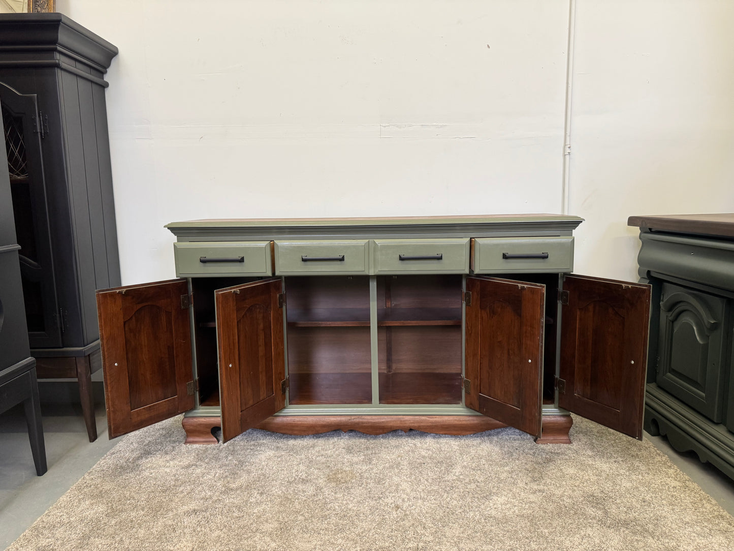 Sage Green Buffet/Sideboard